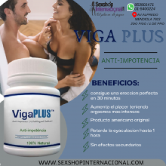 VIGA PLUS POTENCIA SEXUAL TIENDA SEXSHOP LOS OLIVOS